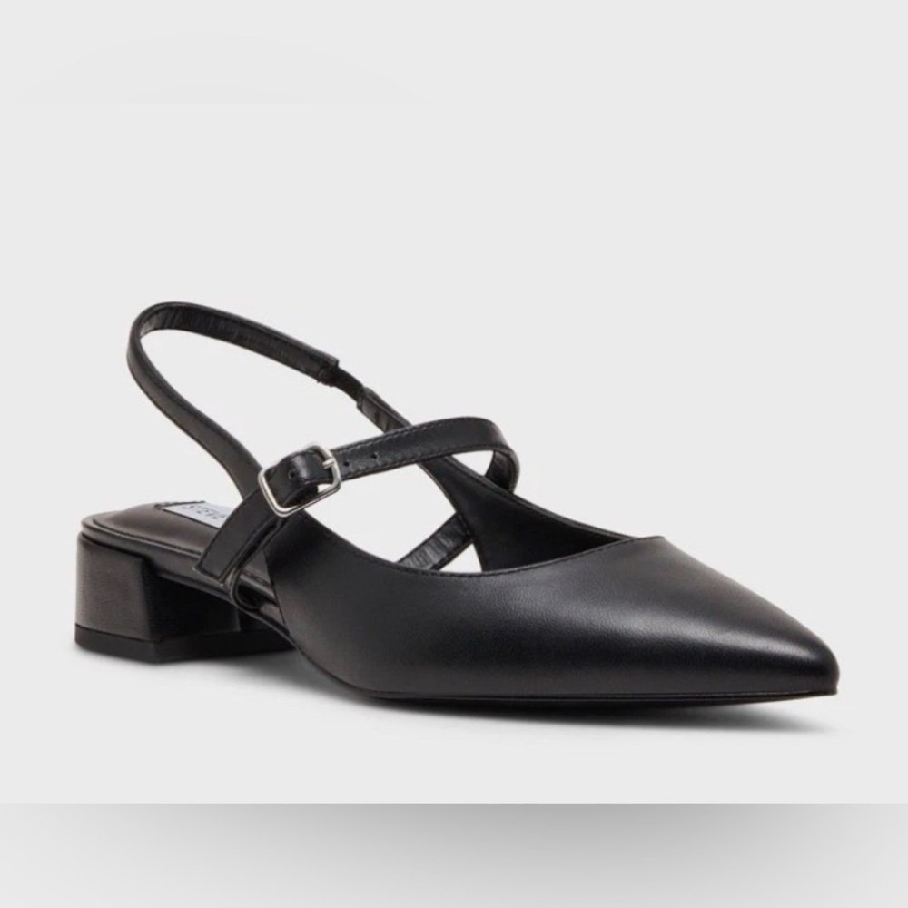 Steve Madden Women's Black Christyy Pointed Casual Shoes -Size 8 (Black)